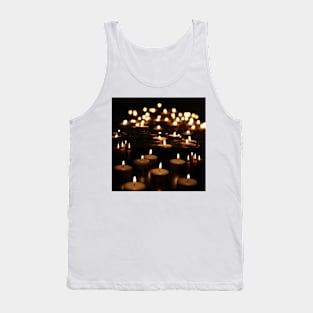 Candles shining bright Tank Top